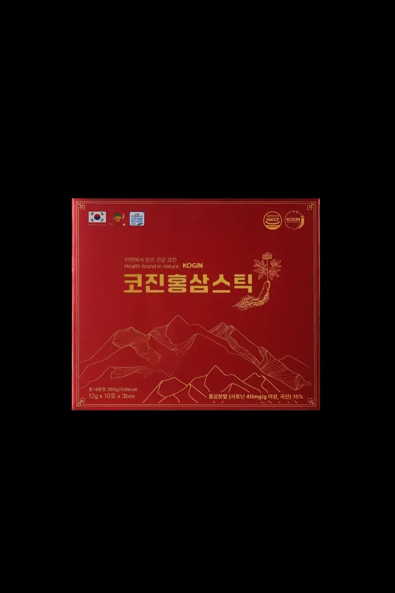 코진 홍삼스틱 단품 상자 정면